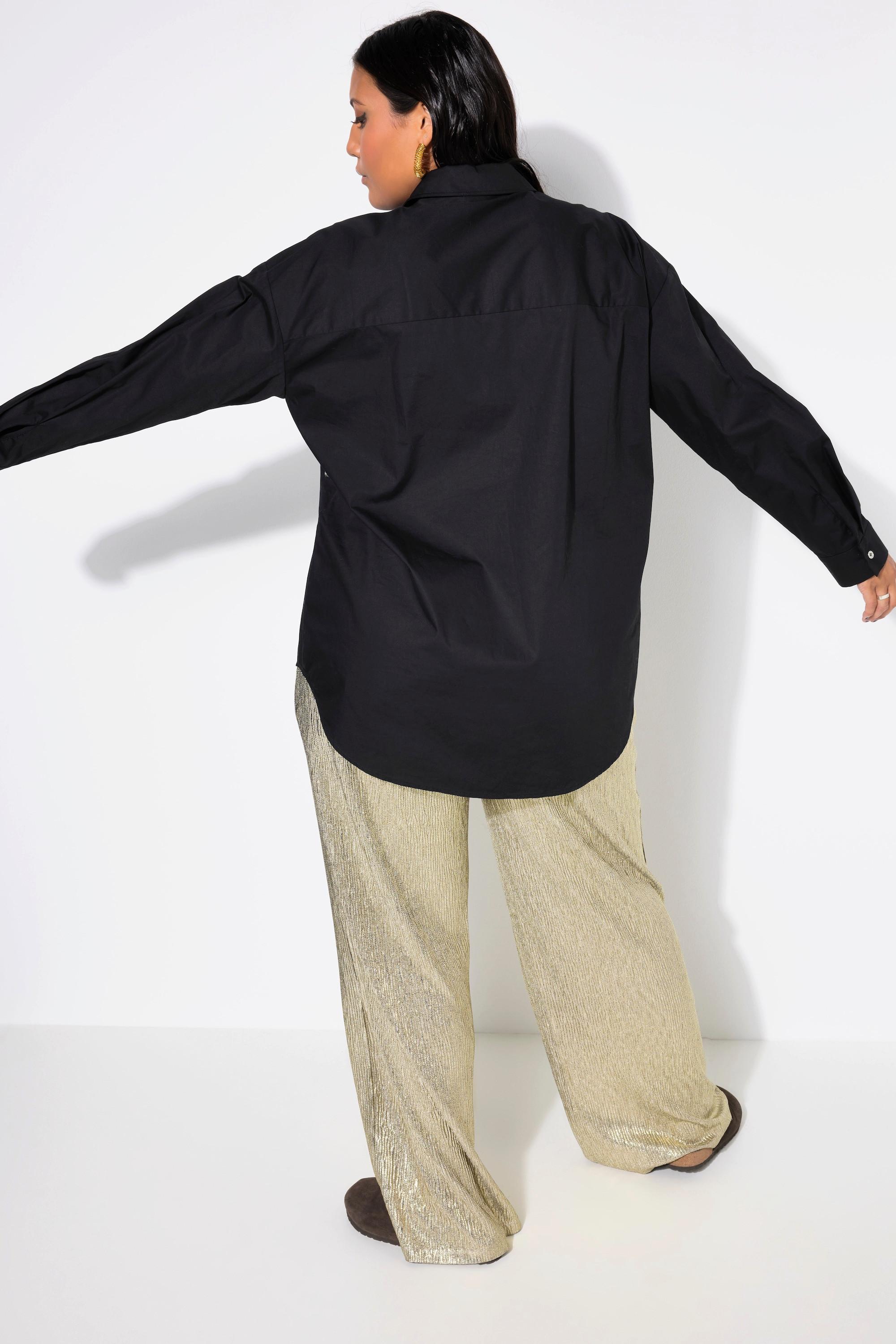 Studio Untold Camicia Oversize Occhielli Metallici  