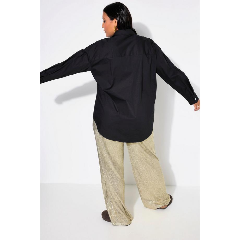 Studio Untold Chemisier Oversize Œillets Métalliques  