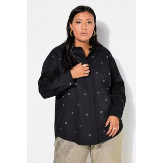 Studio Untold Camicia Oversize Occhielli Metallici  