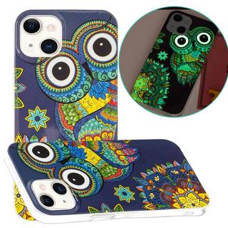 Cover-Discount  iPhone 15 - Coque silicone Noctilucent hibou 