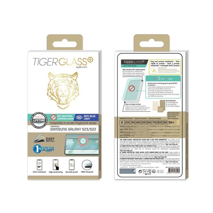 Tiger  Verre Trempé pour Samsung Galaxy S23/S22 