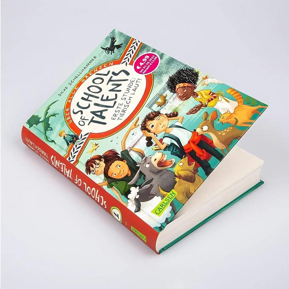 School of Talents 1 Tierisch laut! Schellhammer, Silke; Ceccarelli, Simona M. (Illustrationen) Copertina rigida 