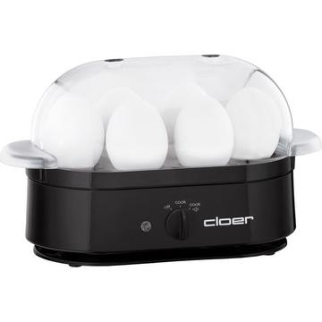 Cloer 6080 Pentolino per uova 6 uovo/uova 350 W Nero