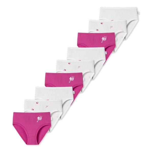 Image of 9er Pack Feinripp Organic Cotton - Hüftslip Mädchen Pink 92