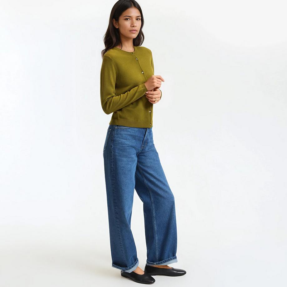 La Redoute Collections Cardigan abbottonato  