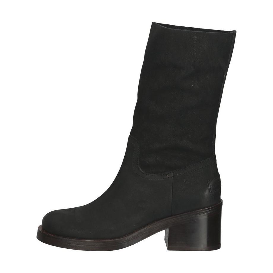 Shabbies Amsterdam Mid-Calf Stiefel mit Blockabsatz  