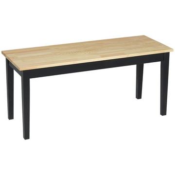 Banc Banc De Salle À Manger 2 Places Banc En Bois, Banc De Cuisine Banc De Salon, Jusqu'À 220 Kg, Bois De Pin, Naturel, 102X36X45Cm