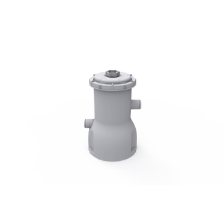 Jilong  Rechteckiger Pool (grau, 400cm × 207cm × 122cm) 