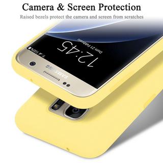 Cadorabo  Housse compatible avec Samsung Galaxy S7 - Coque de protection en silicone TPU flexible 