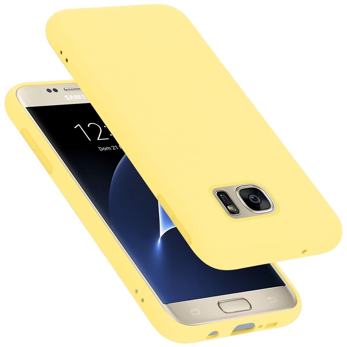 Cadorabo  Housse compatible avec Samsung Galaxy S7 - Coque de protection en silicone TPU flexible 