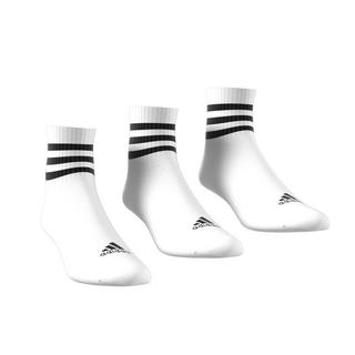 adidas  Lot de 3 paires de mi-chaussettes  3-Stripes Sportswear 