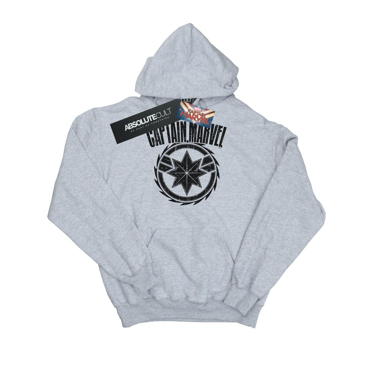 Image of Captain Blade Emblem Kapuzenpullover Jungen Grau 128