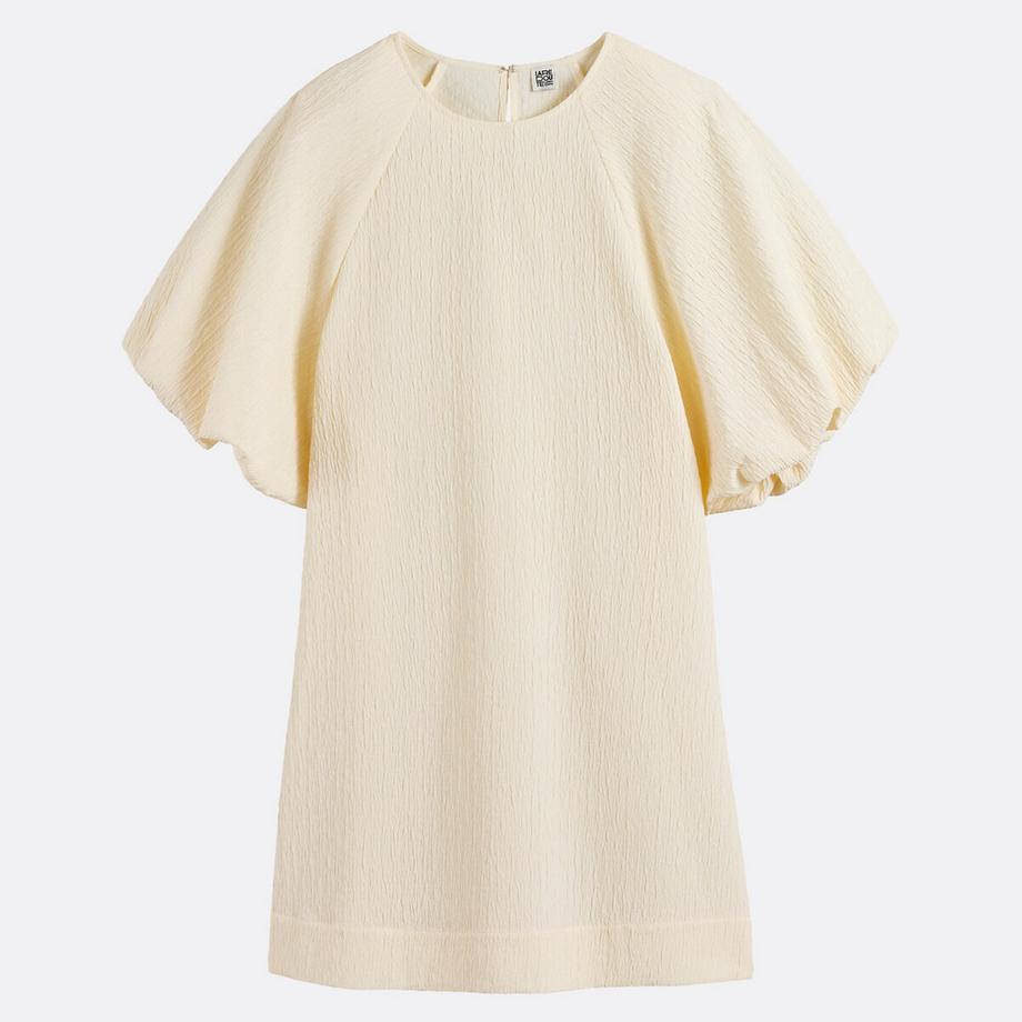 La Redoute Collections Kurzes Kleid mit kurzen Puffärmeln  