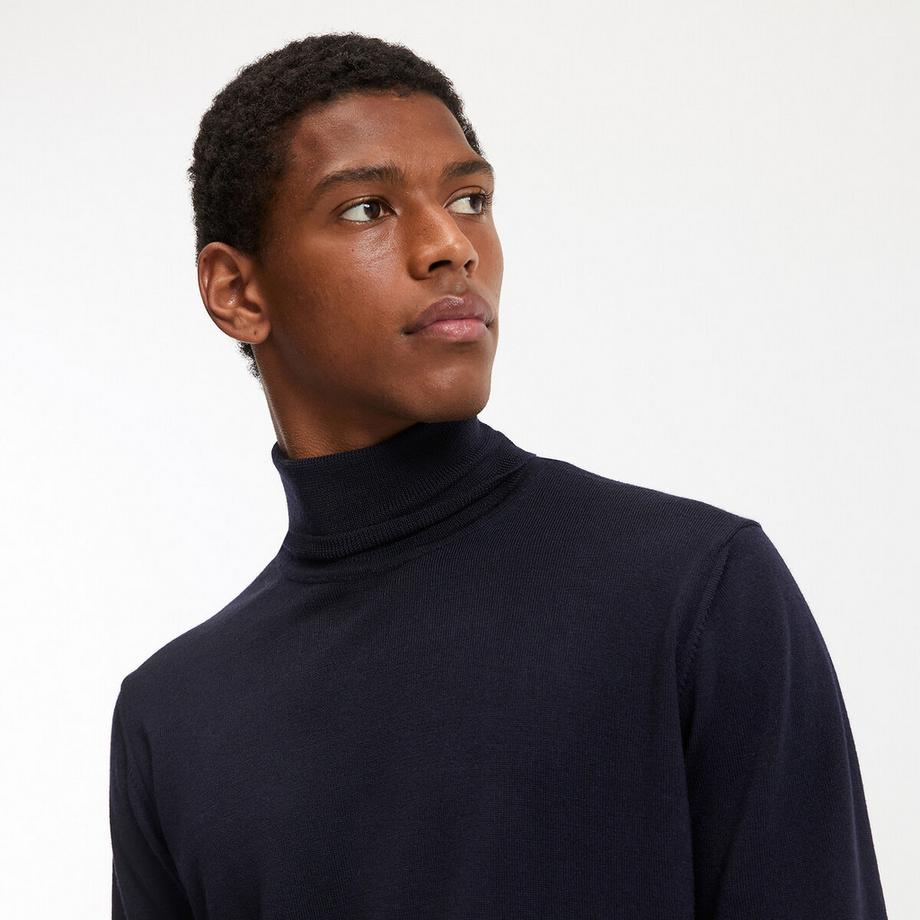 La Redoute Collections Rollkragenpullover Merinowolle  