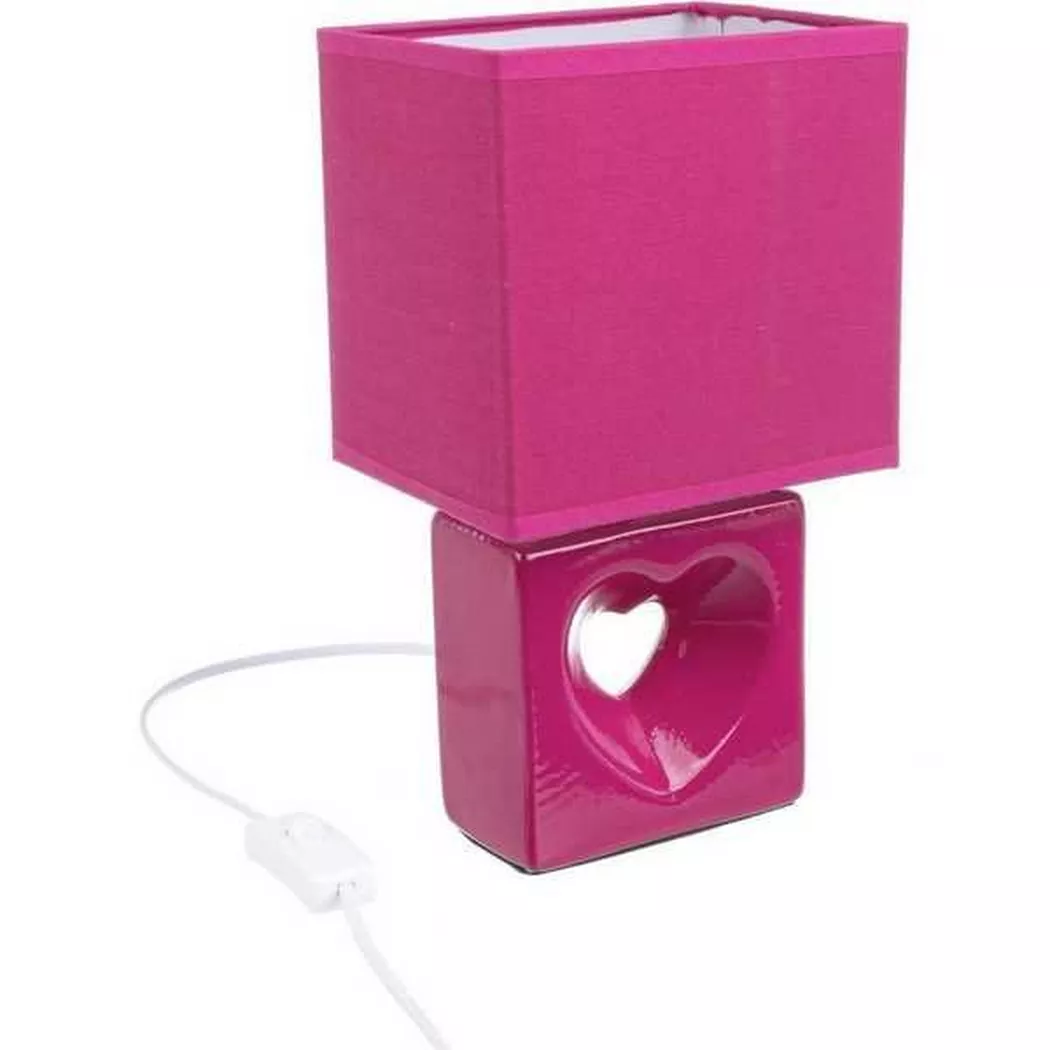 mutoni – Tischleuchte Astrea Herz, One Size, Rosa
