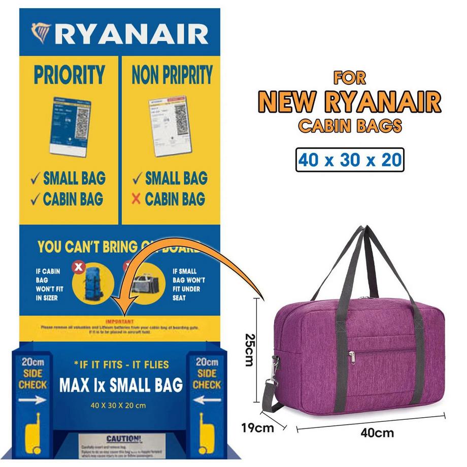 Only-bags.store Sac de Week-End Pliable Bagage à Main  