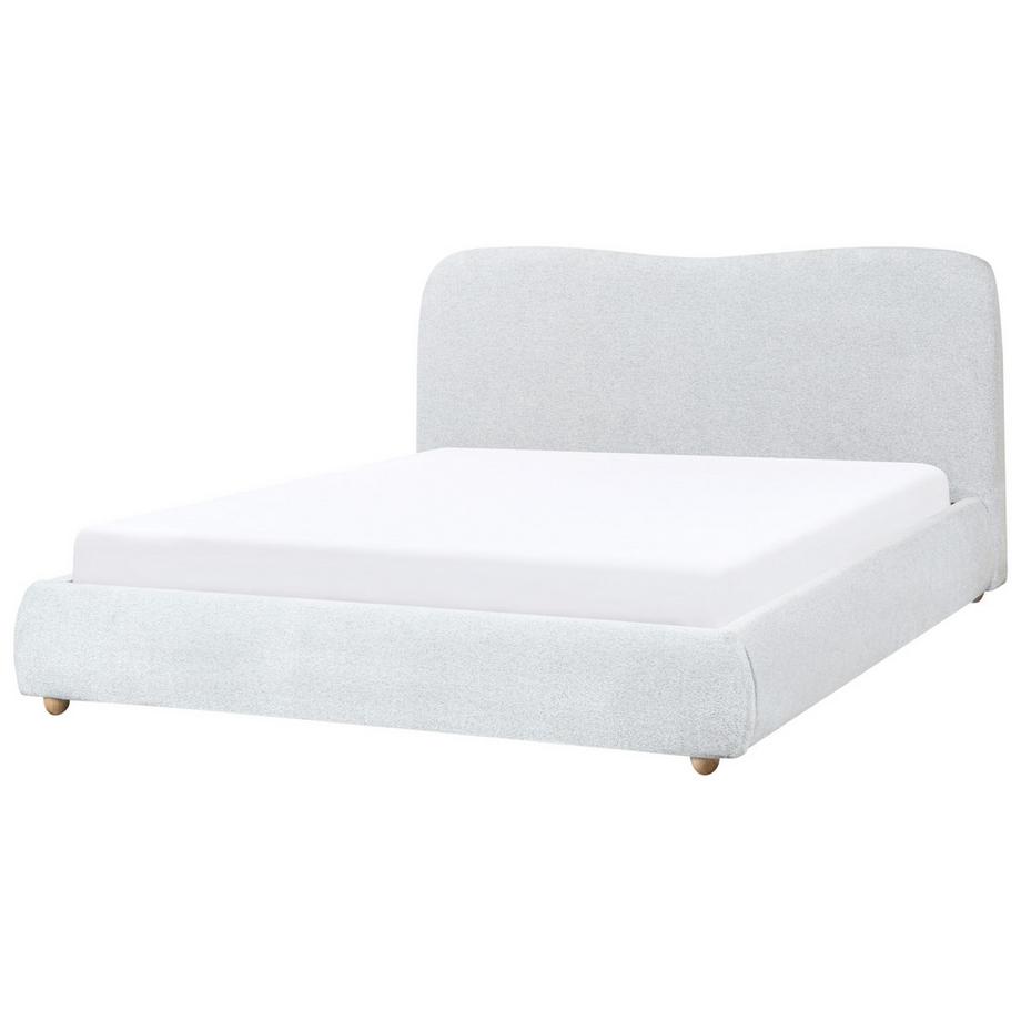 Beliani Letto contenitore en Tessuto  BLAGNAC  