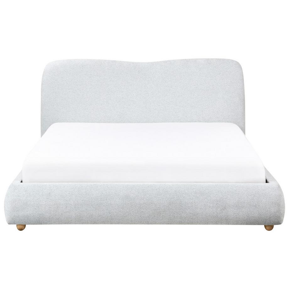 Beliani Letto contenitore en Tessuto  BLAGNAC  