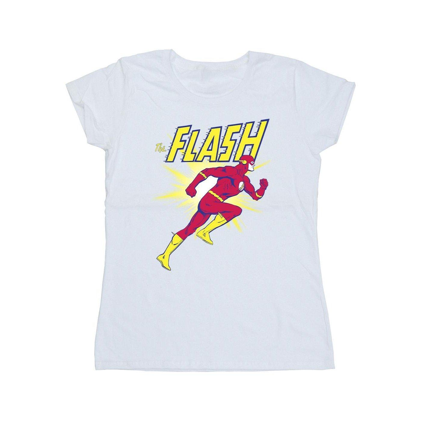 Image of The Flash Running Tshirt Damen Weiss XL