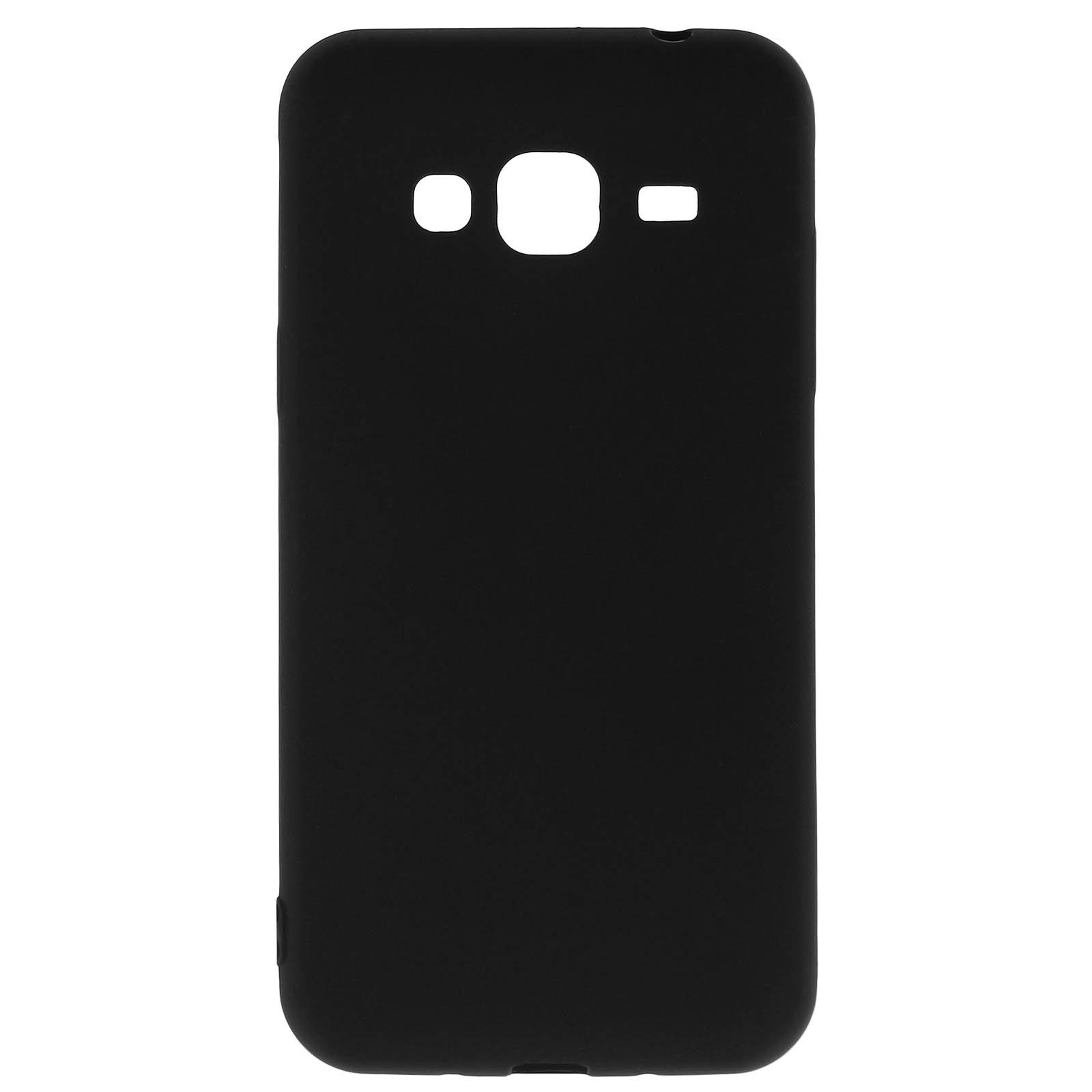 Avizar  Coque souple mate noir Galaxy J3 