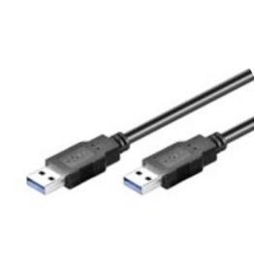 USB A - USB A M/M 3 m câble USB USB 3.2 Gen 1 (3.1 Gen 1) Noir