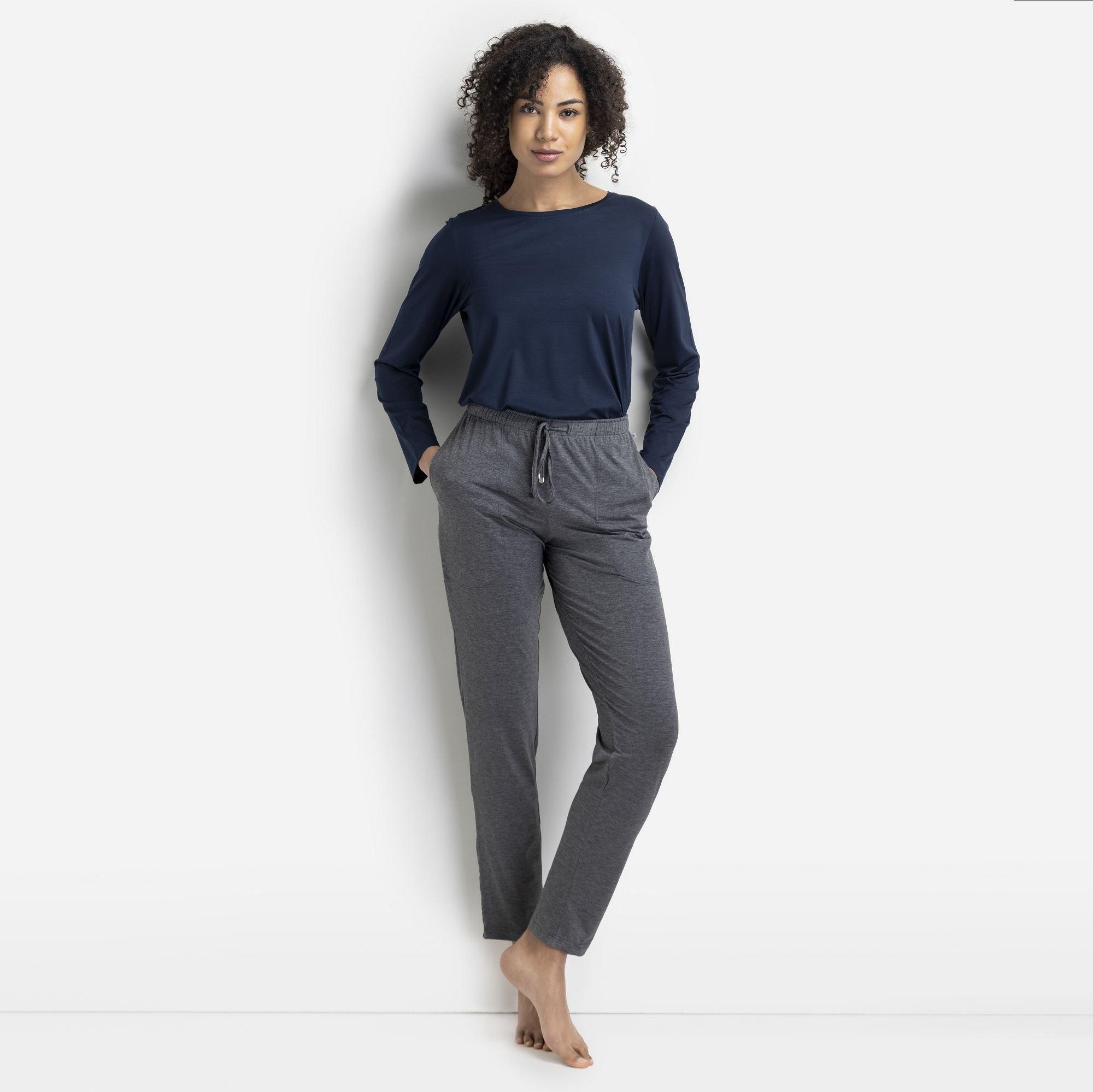 Image of Hose Lang Damen Schiefergrau M