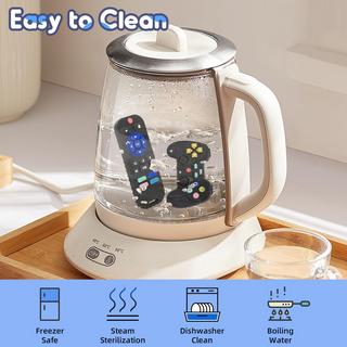 Activity-board  Beißring Baby Spielzeug Personalisiertes Geschenk, Silikon-Fernbedienung Beißhilfe Baby 