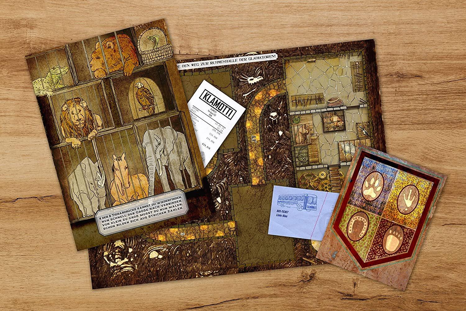 Hidden Games  Das verschollene Schwert (Kinder ab 10 J.) - Krimispiel (Deutsch) 