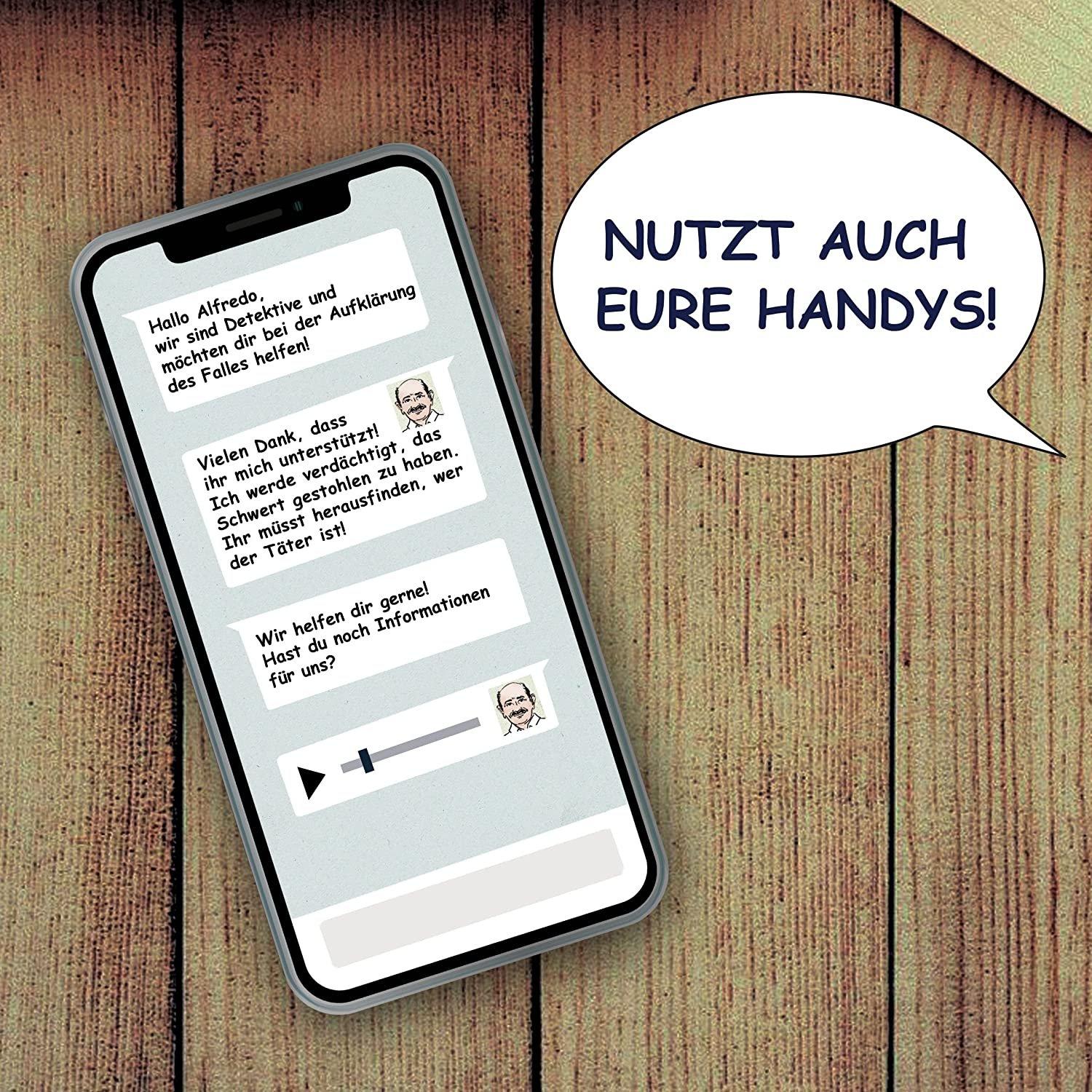 Hidden Games  Das verschollene Schwert (Kinder ab 10 J.) - Krimispiel (Deutsch) 