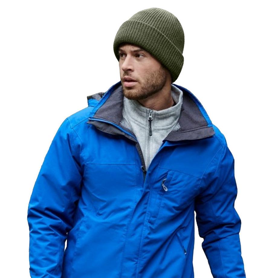 Beechfield Bonnet Côtelé Déperlant  