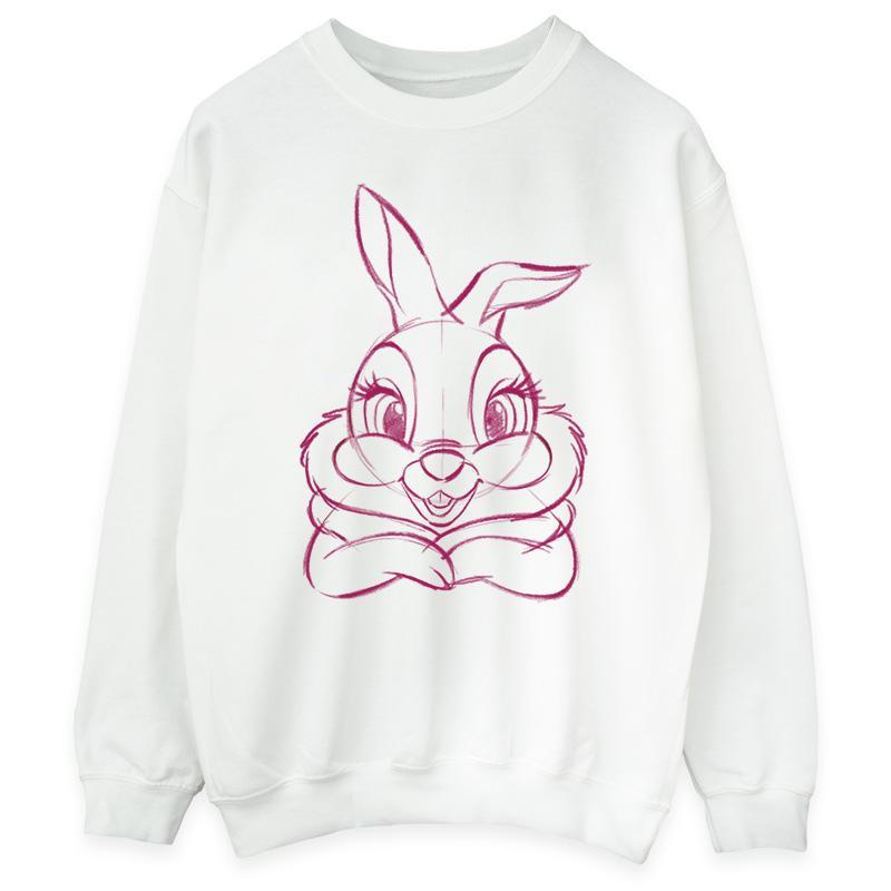 Image of Bambi Bunny Sweatshirt Damen Weiss M