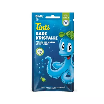 Badekristalle Blau