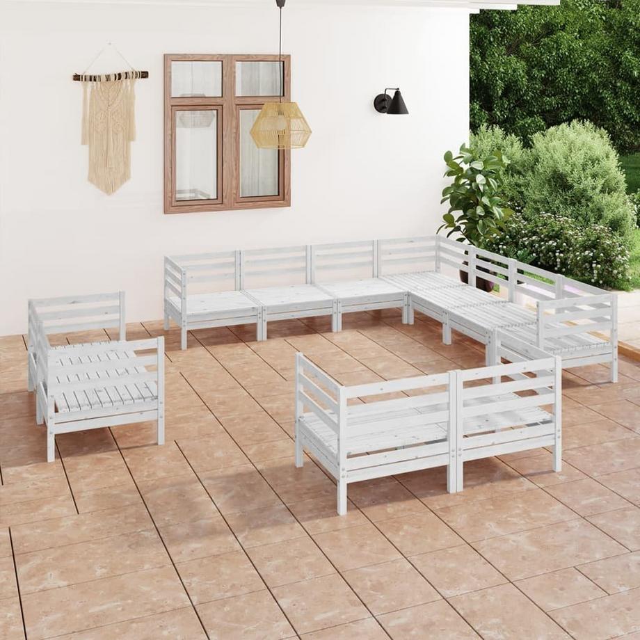 VidaXL Garten-lounge-set kiefernholz  