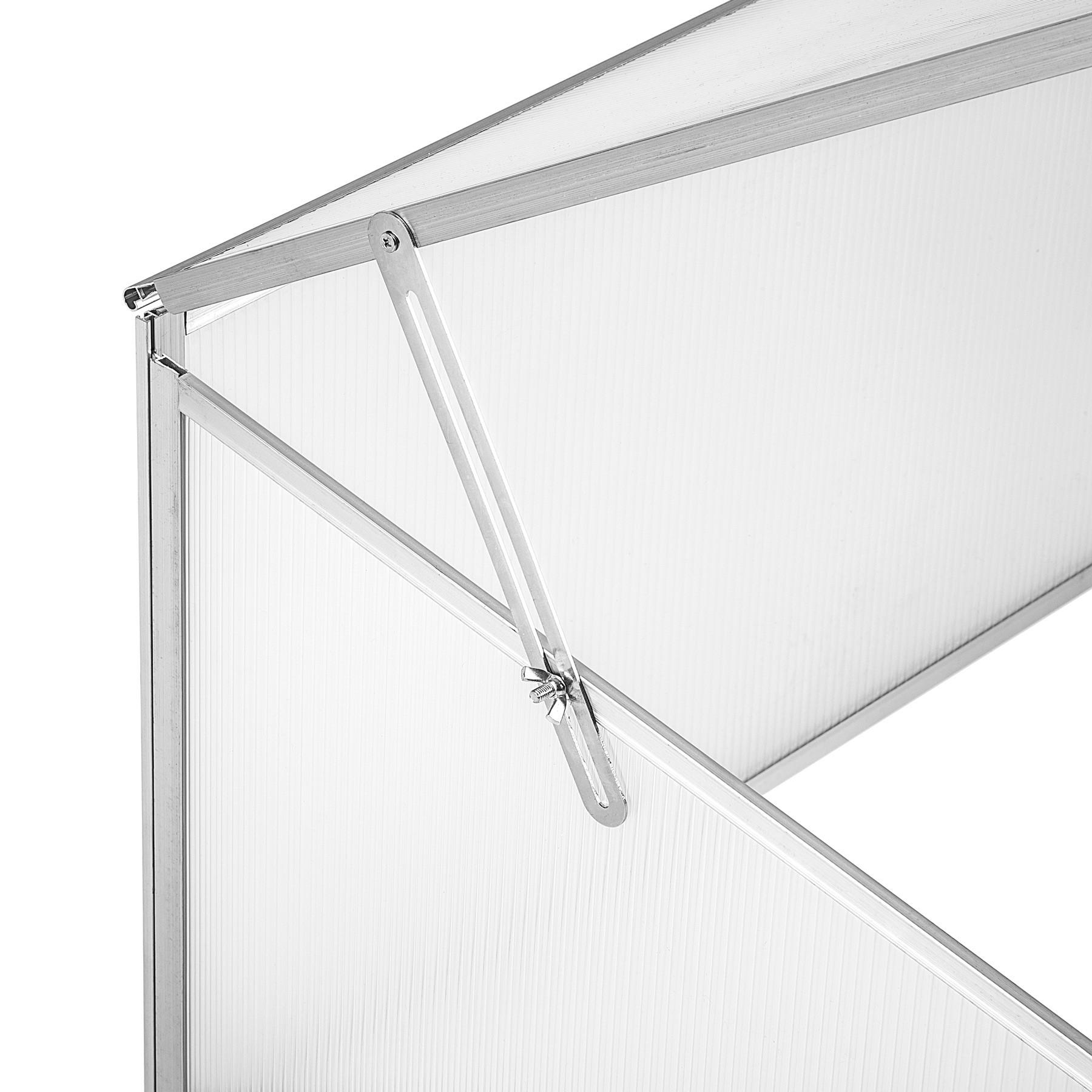 Tectake Mini serre  en aluminium  