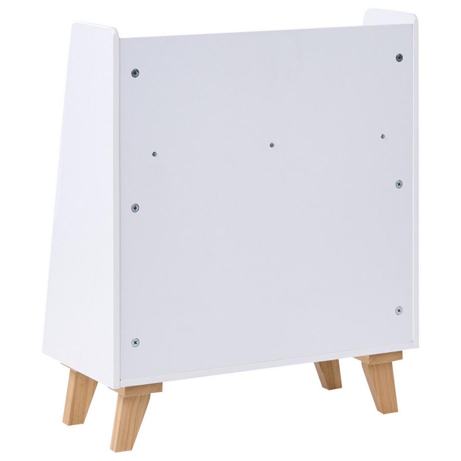 Beliani Bücherregal mit 2 Ebenen aus MDF-Platte  JACKIT  