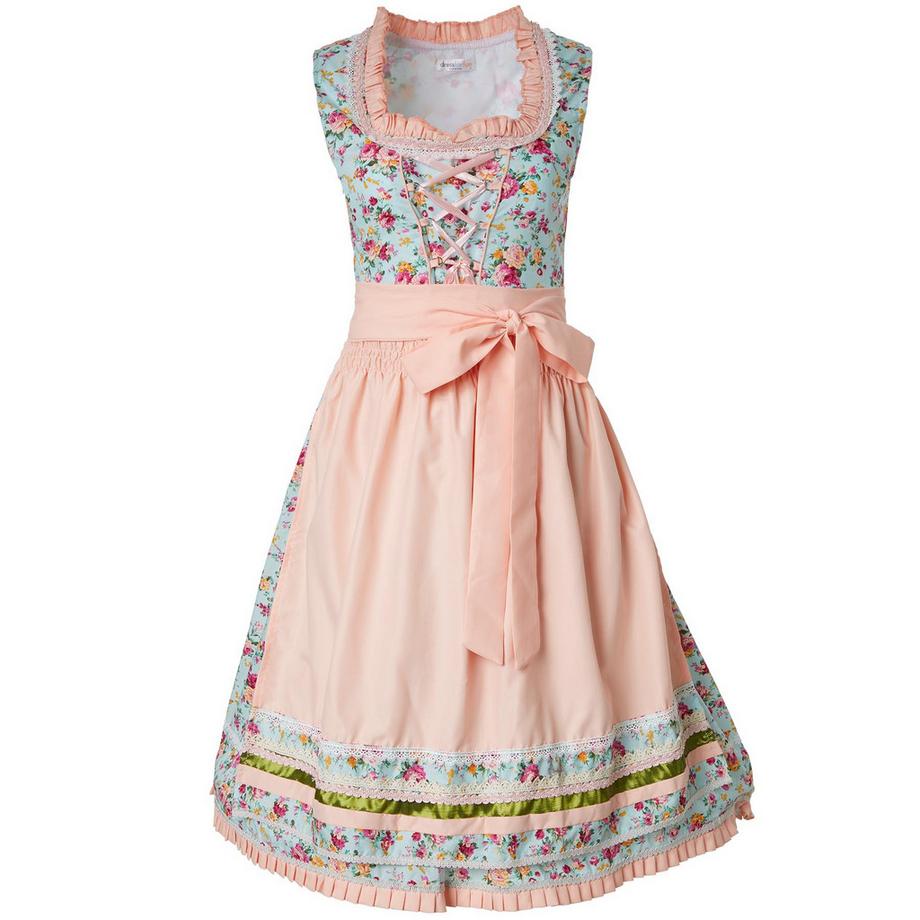 Tectake  Frauenkostüm Midi-Dirndl Erding Modell 2 