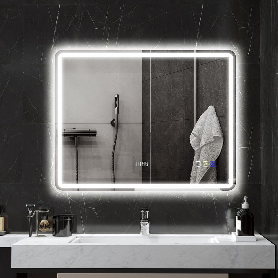 HOMCOM miroir de salle de bain  