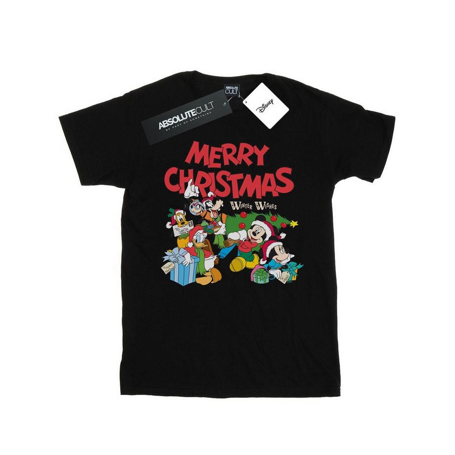 Mickey Mouse And FriendsWinter Wishes TShirt