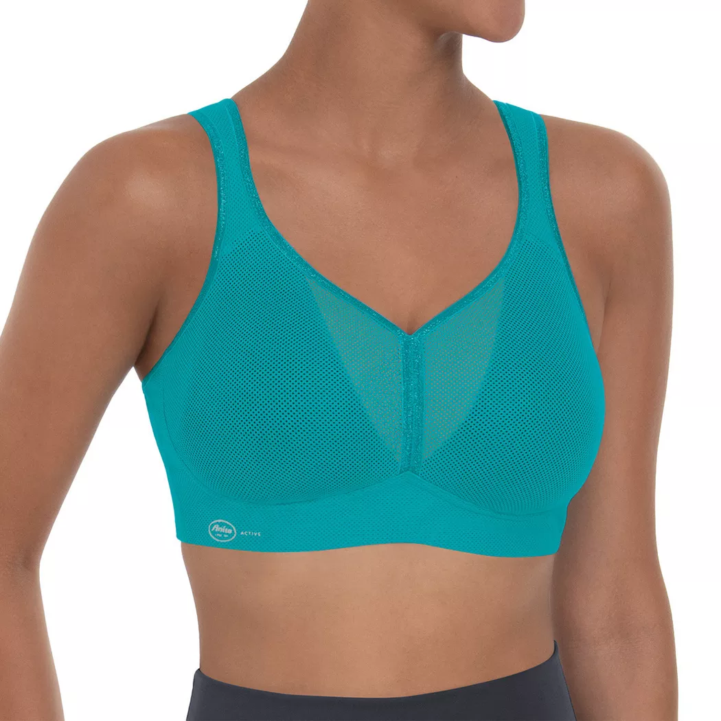 Anita - Air Control mit Delta Pad - Sport-BH, für Damen, Türkisblau, Größe 85B