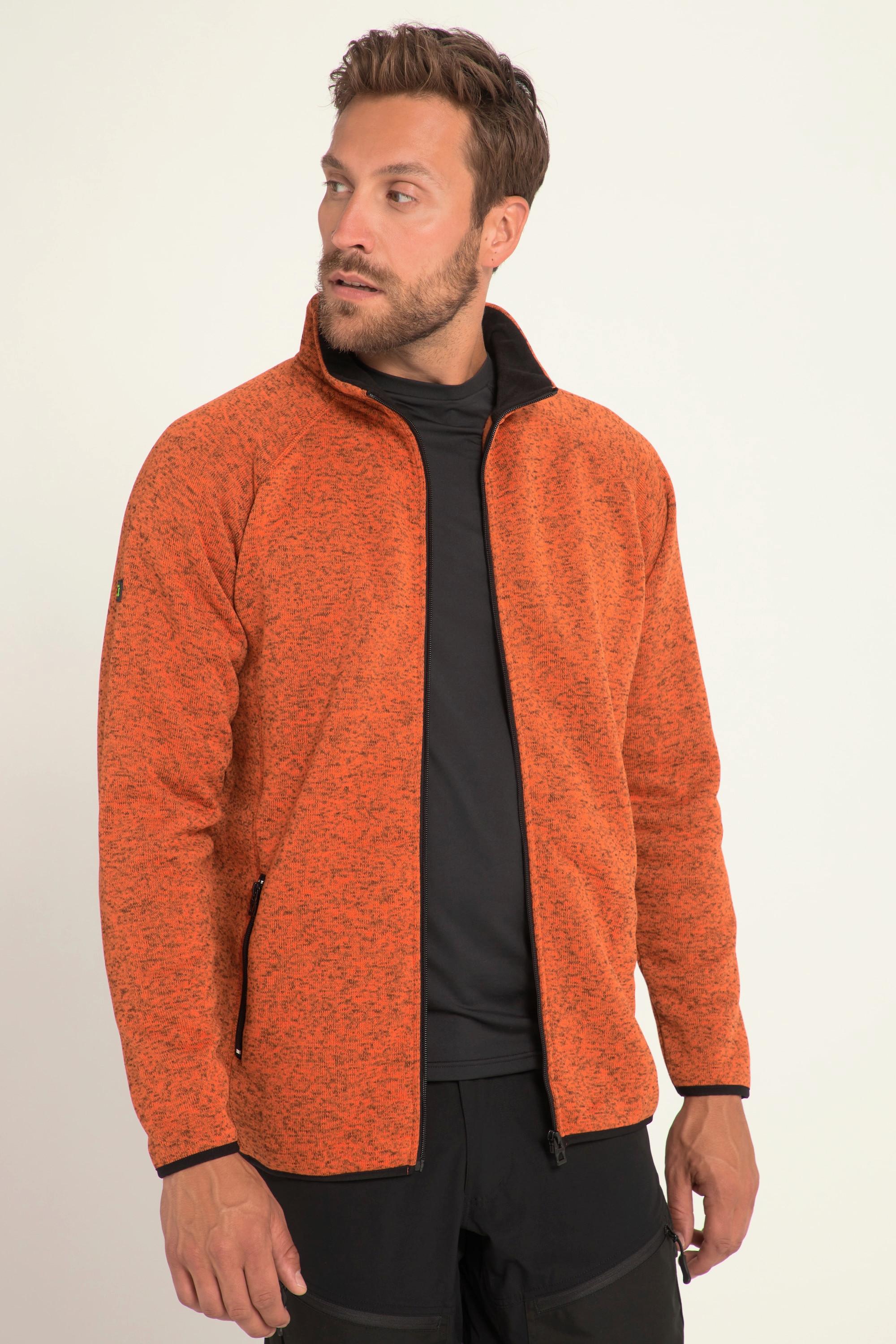 JP1880  Strickfleece-Jacke 