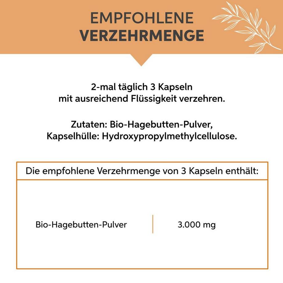 Eltabia  Bio Hagebutten Kapseln 