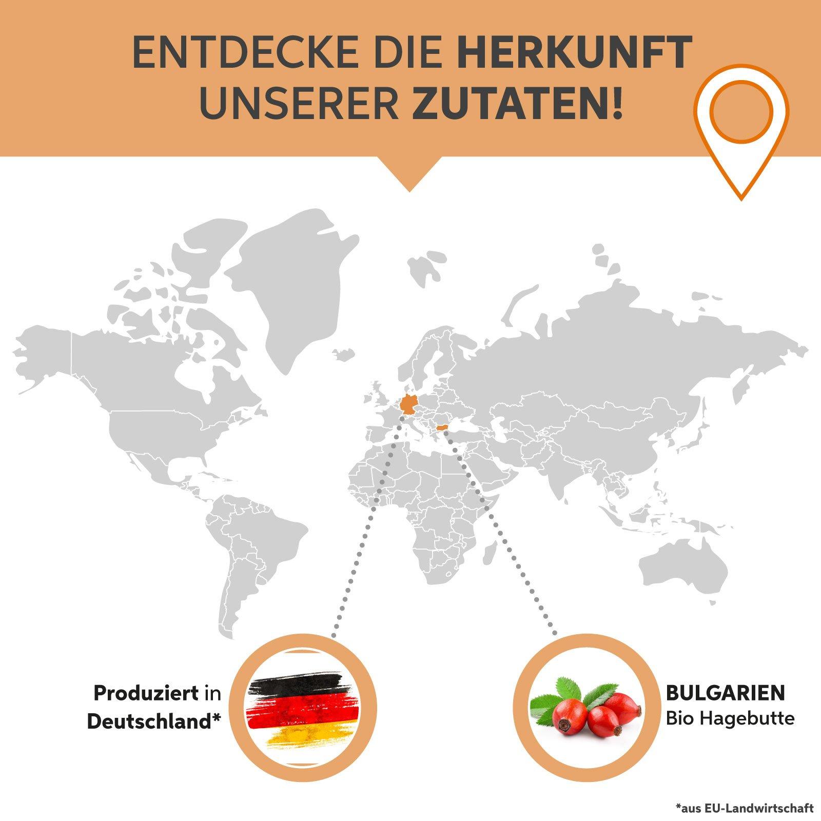 Eltabia  Capsule di rosa canina biologica 