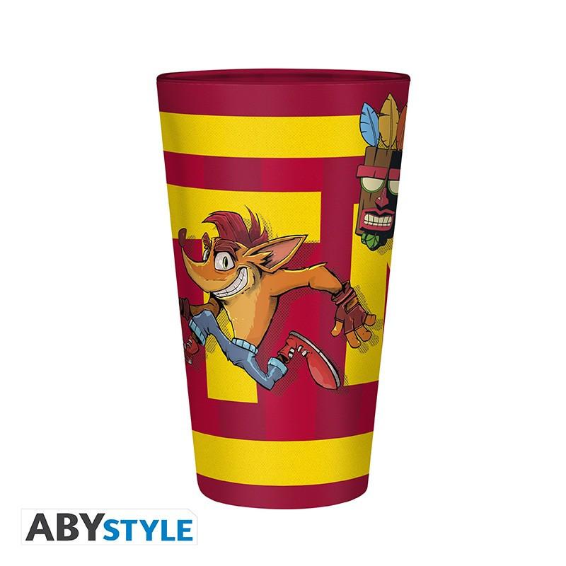 Abystyle Glass - XXL - Crash Brandicoot  