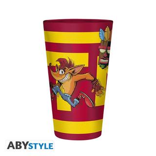 Abystyle Bicchiere Crash Bandicoot : TNT Crash - 400ml  