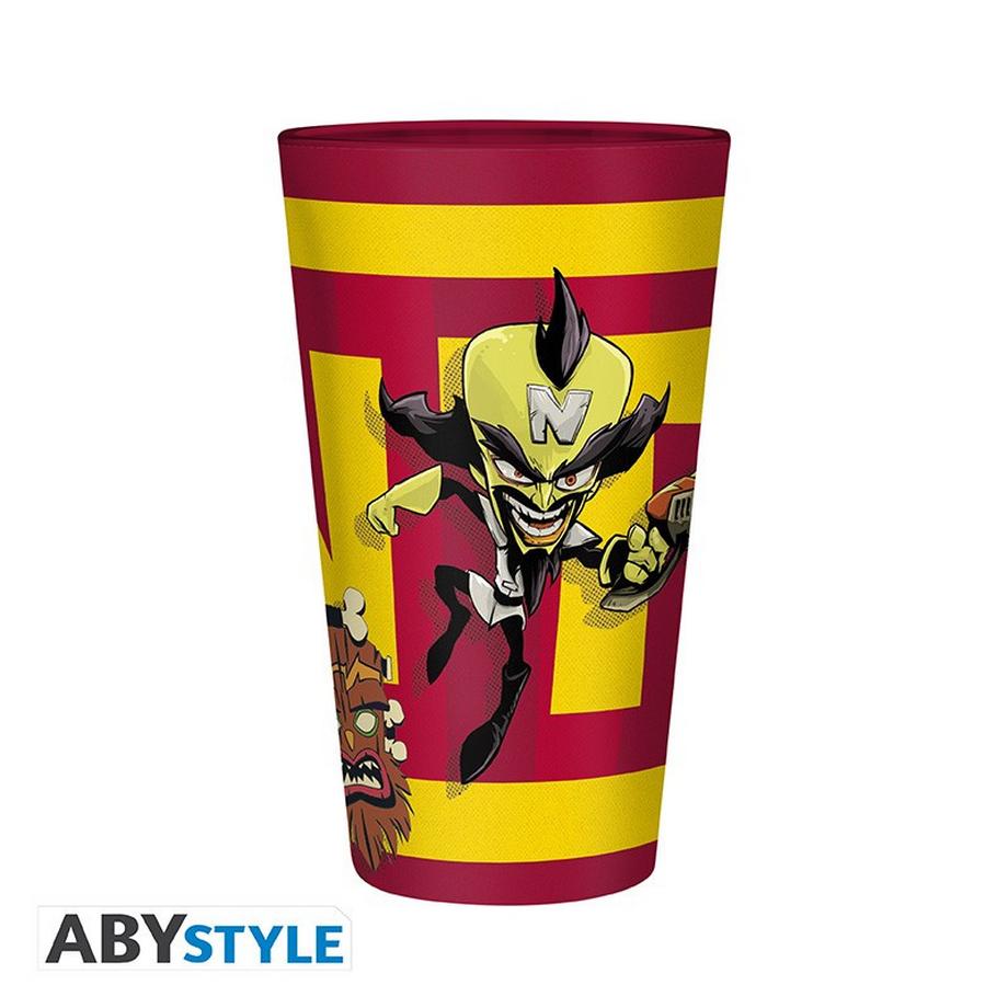 Abystyle Bicchiere Crash Bandicoot : TNT Crash - 400ml  