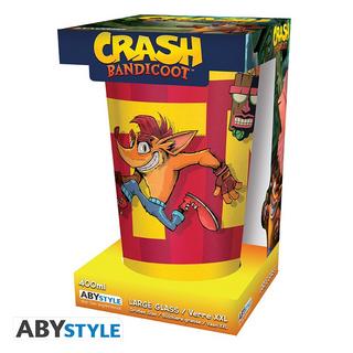 Abystyle Bicchiere Crash Bandicoot : TNT Crash - 400ml  