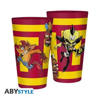 Abystyle Glass - XXL - Crash Brandicoot  