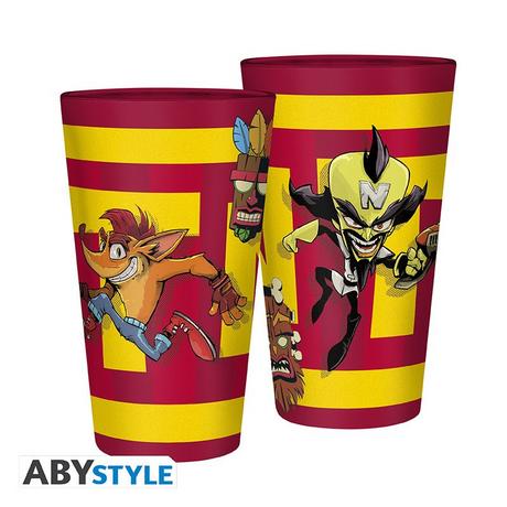 Abystyle Glass - XXL - Crash Brandicoot  