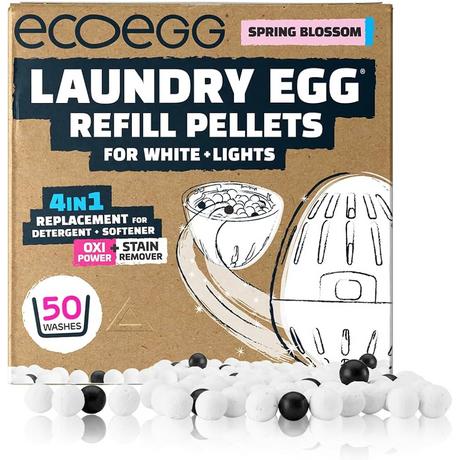 ecoegg oeuf de lavage refill spring blossom pour blanc  