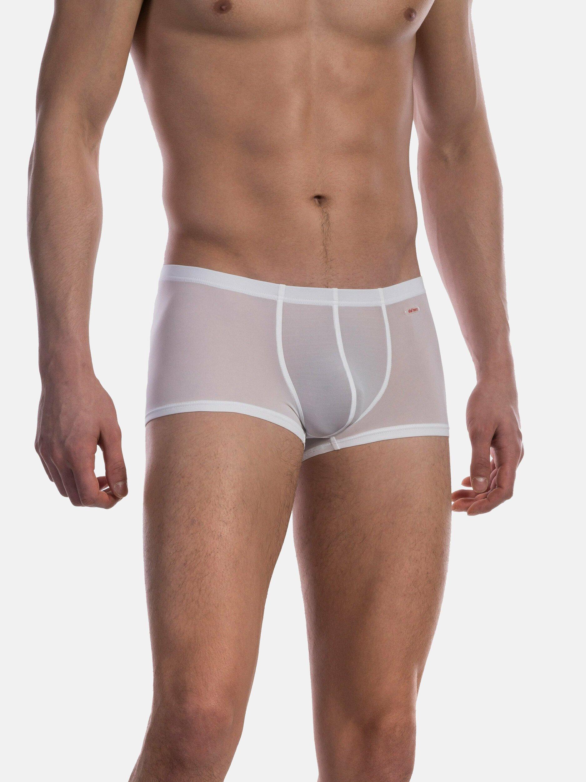 Image of Shorty Red0965 Herren Weiss M